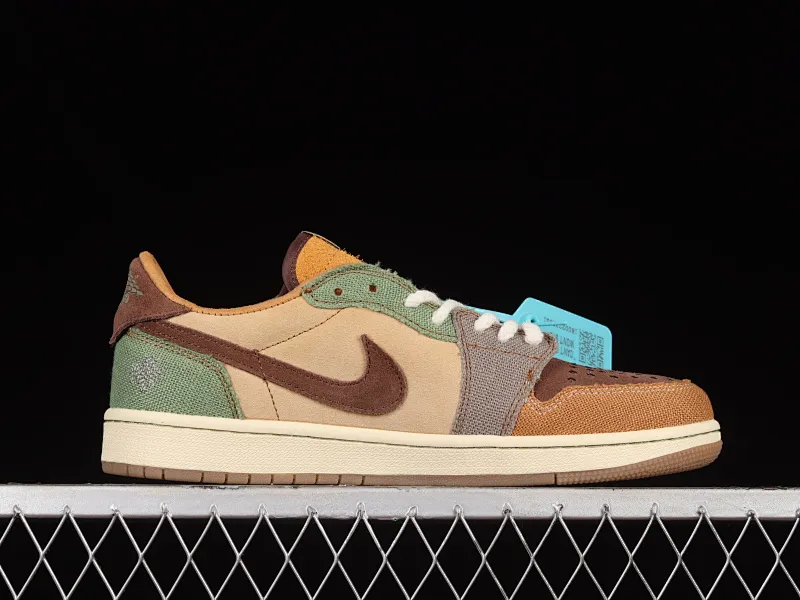 All Categories Air Jordan Jordan Series Basketball Shoes Air Jordan 1 Low Air Jordan 1 Low "Voodoo" AJ1 Joe 1 Voodoo Doll Retro Culture Leisure Sports Shoes DZ7292-200